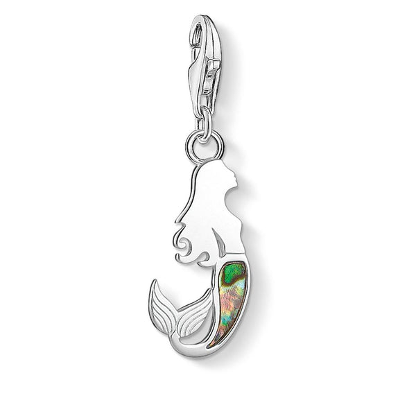 Mermaid Silver Charm