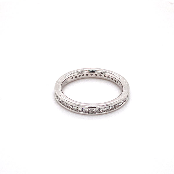 Diamond Eternity White Gold Ring