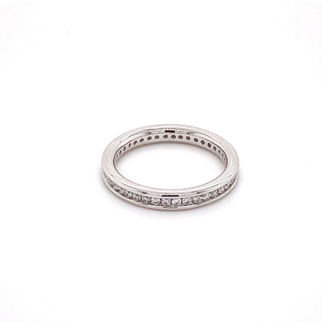 Diamond Eternity White Gold Ring