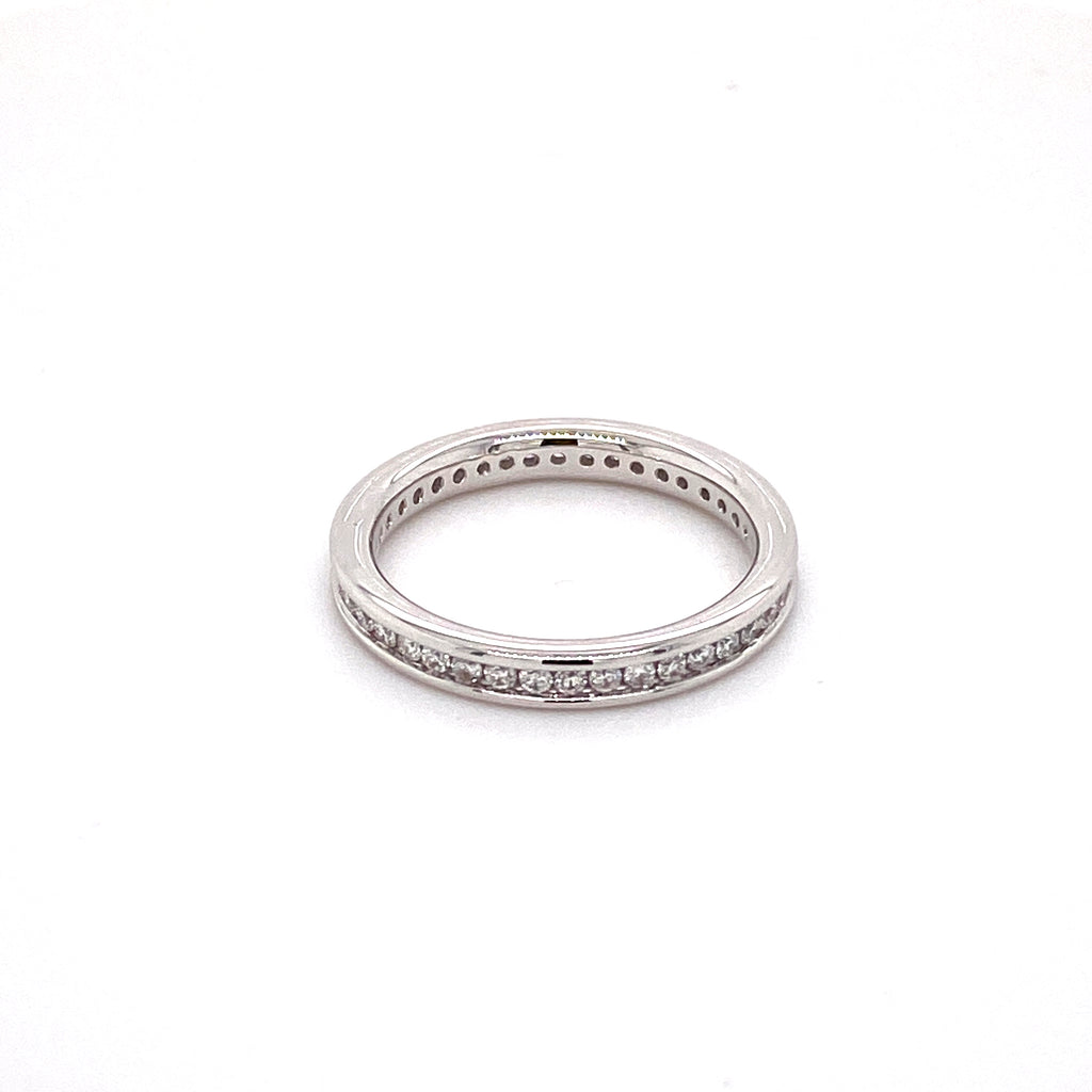 Diamond Eternity White Gold Ring