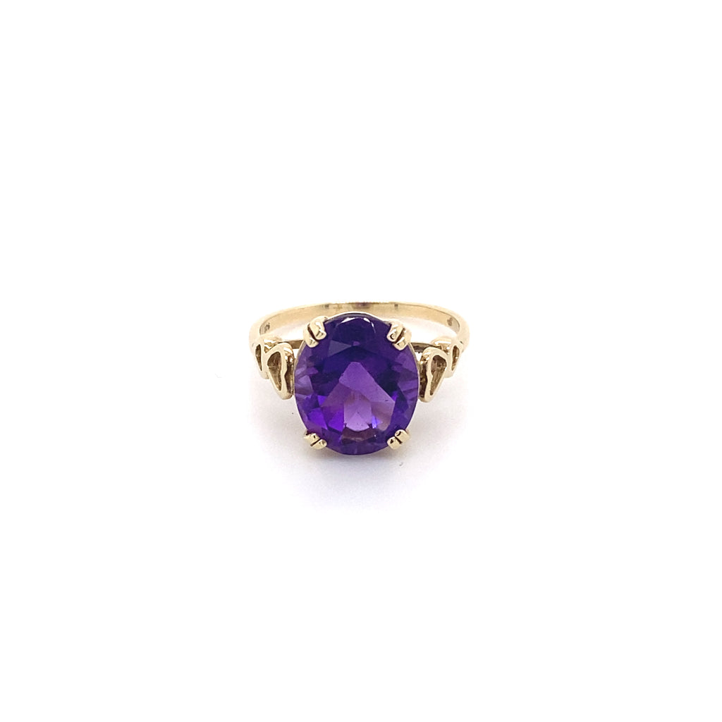 Amethyst Stone Ring