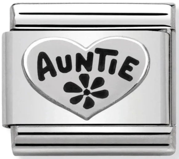 Auntie Heart Silver Charm Forever Jewellery Online