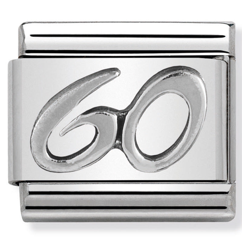 Nomination 330101/25 Silver 60 Charm