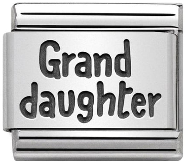 Family - Granddaughter Silver Charm