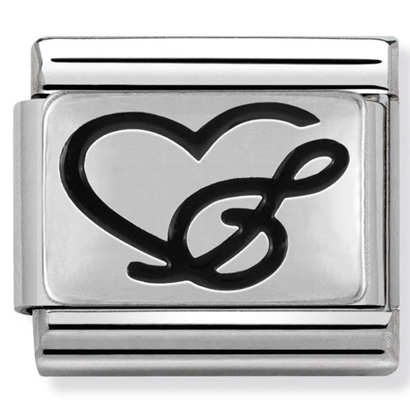 Nomination 330102/04 Treble Clef Heart Charm