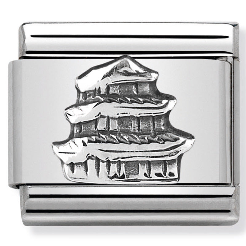 Nomination Pagoda Silver 330105/25