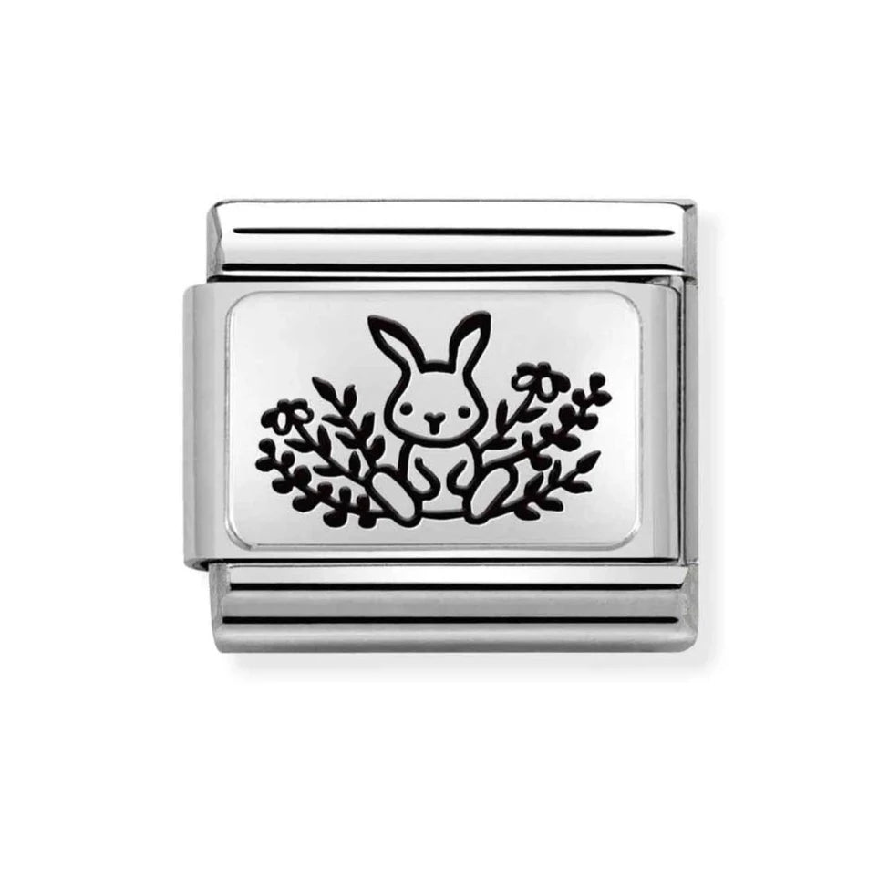 Animal - Bunny With Flowers