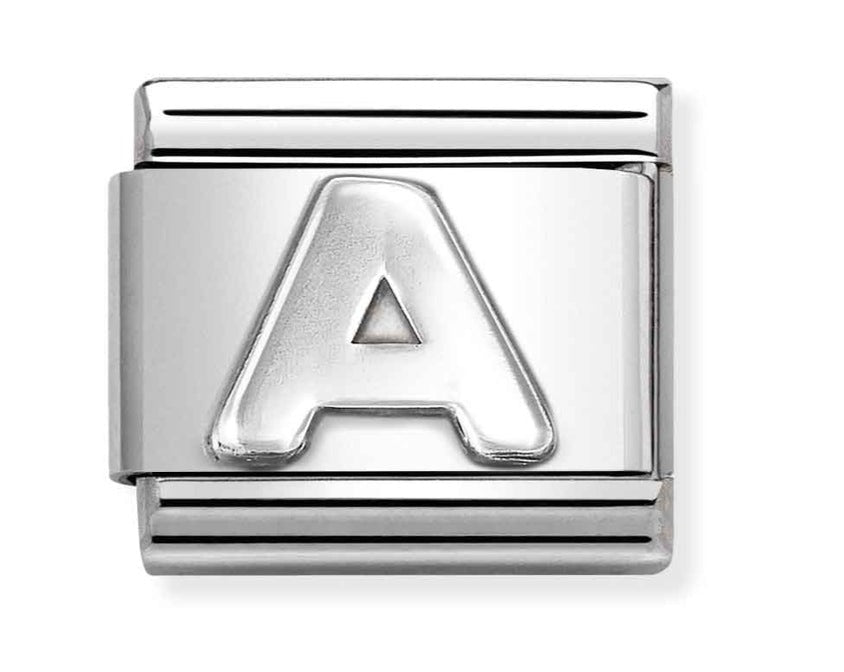 Letter - Silver Letter A Charm