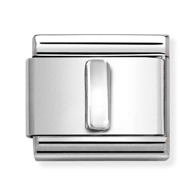Silver Letter I Charm