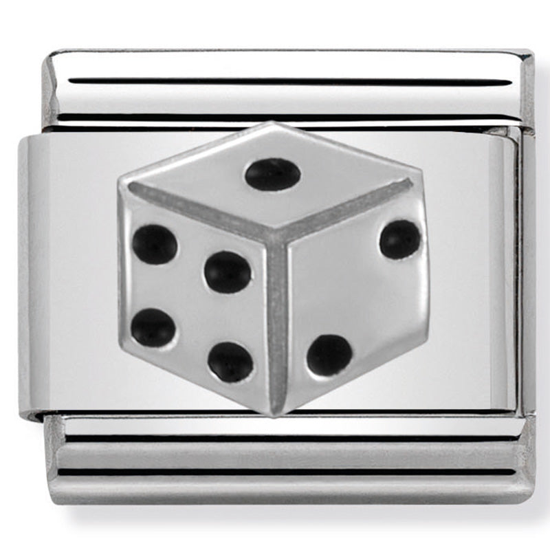 Dice Silver Charm