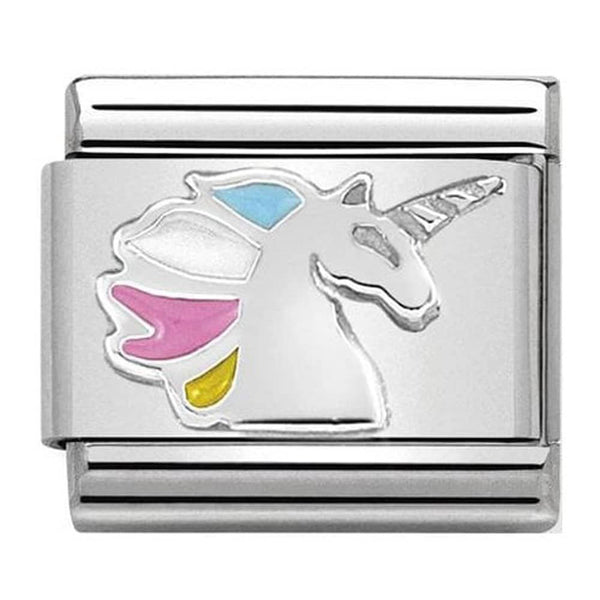 Nomination 330204/16 Unicorn Silver Charm