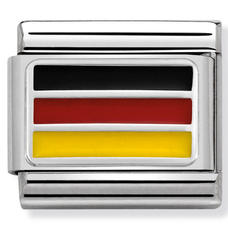 Nomination Germany Silver Flag Charm