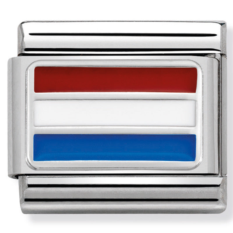 Nomination Netherlands Flag Charm