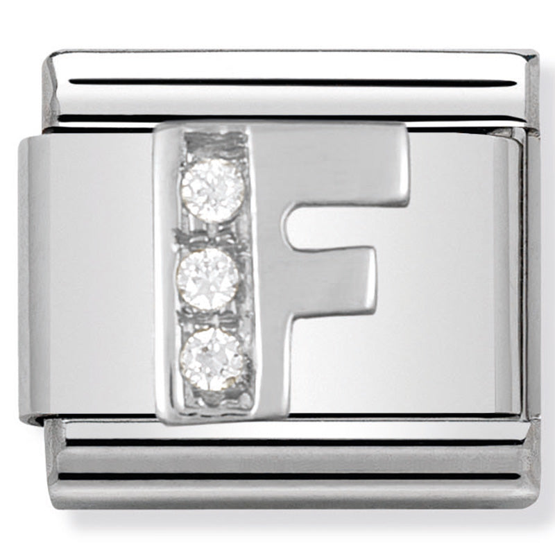 Nomination Letter F Silver Charm