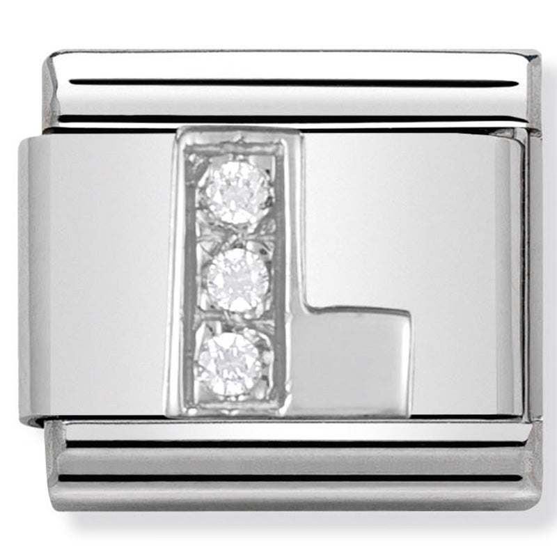 Nomination Letter L Silver Charm