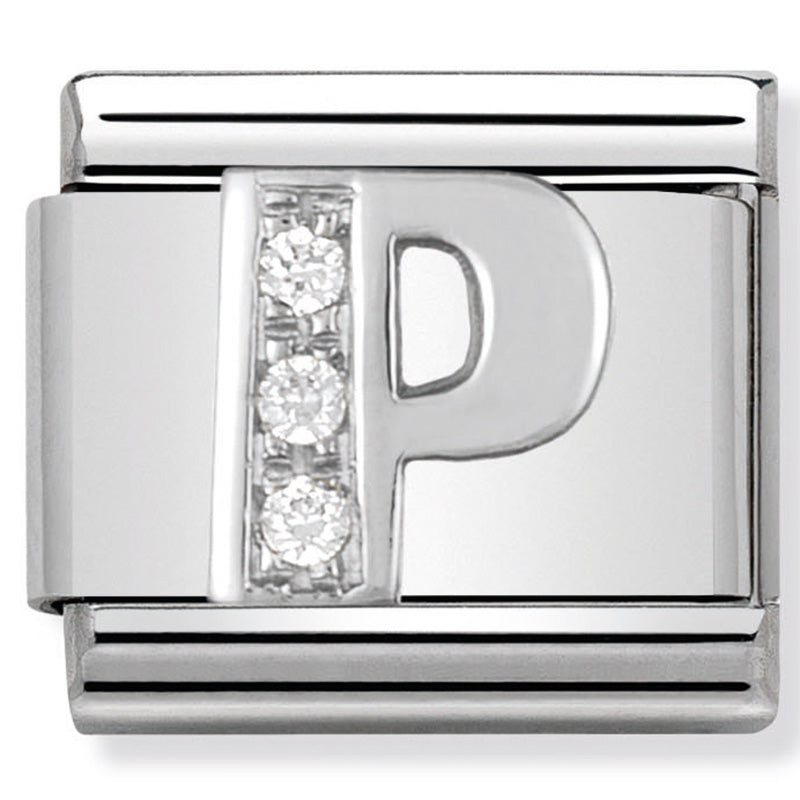 Nomination Letter P Silver Charm