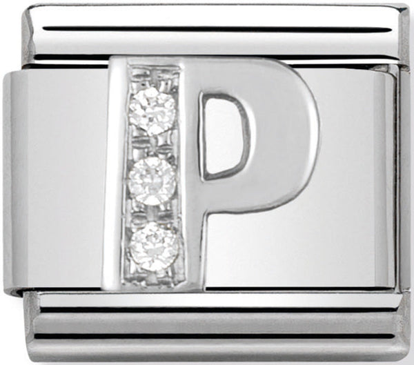 Nomination Letter P Silver Charm