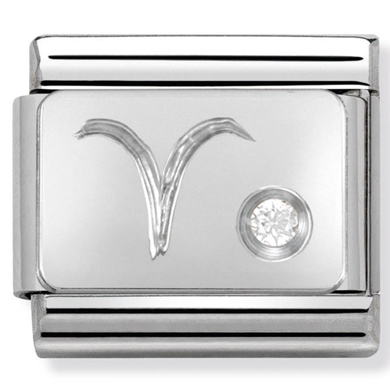 Nomination Aries Silver Charm