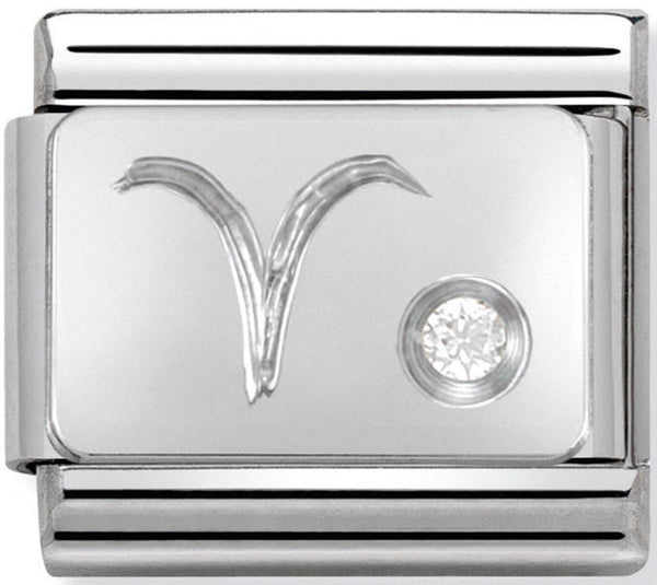 Nomination Aries Silver Charm