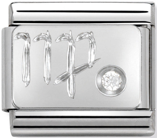 Nomination Virgo Silver Charm