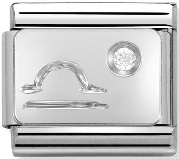 Nomination Libra Silver Charm