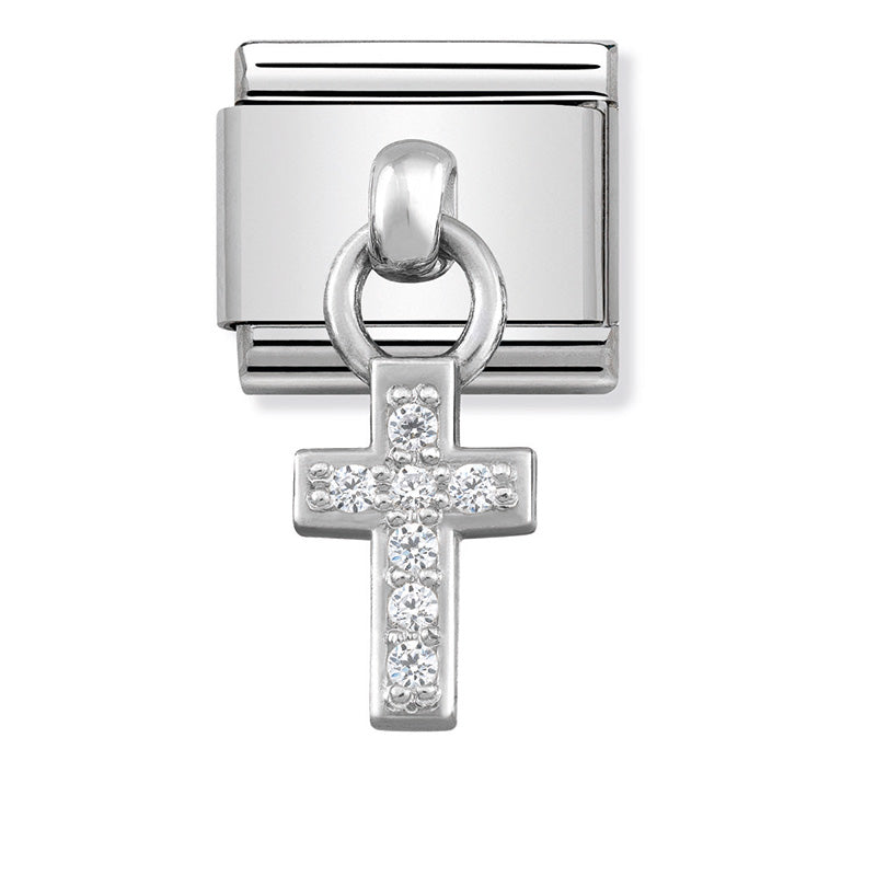 Nomination 331800/04 Silver Cross Charm