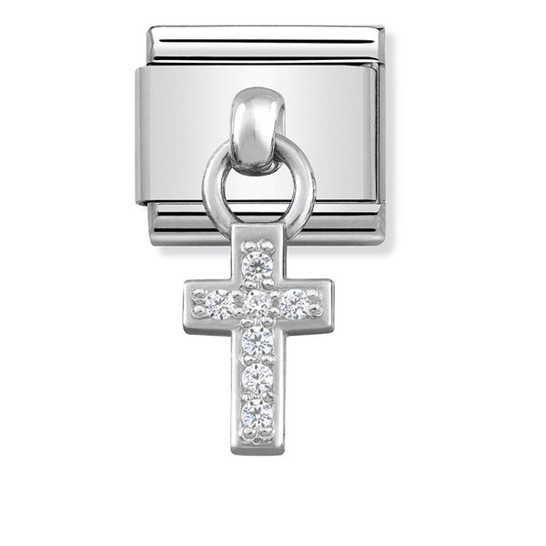 Nomination 331800/04 Silver Cross Charm