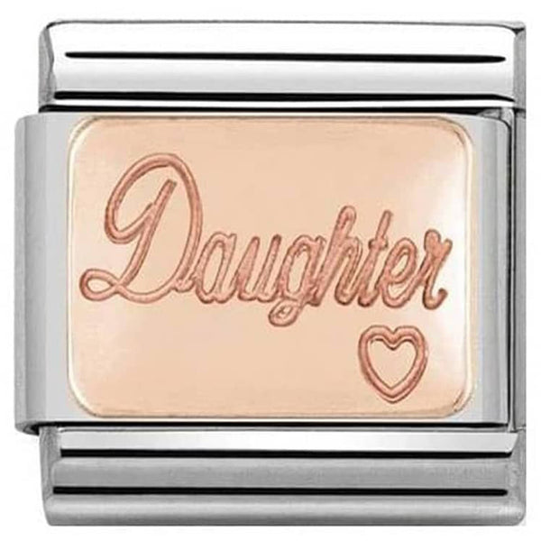 Family - Daughter Rosegold Charm