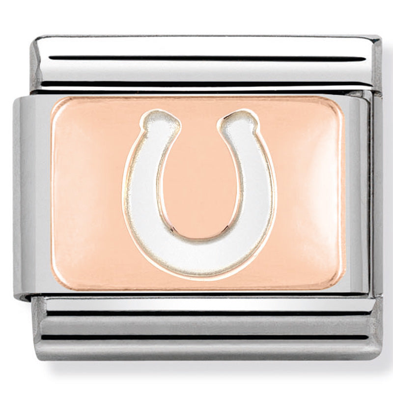 Nomination Horseshoe Rose Gold Charm 