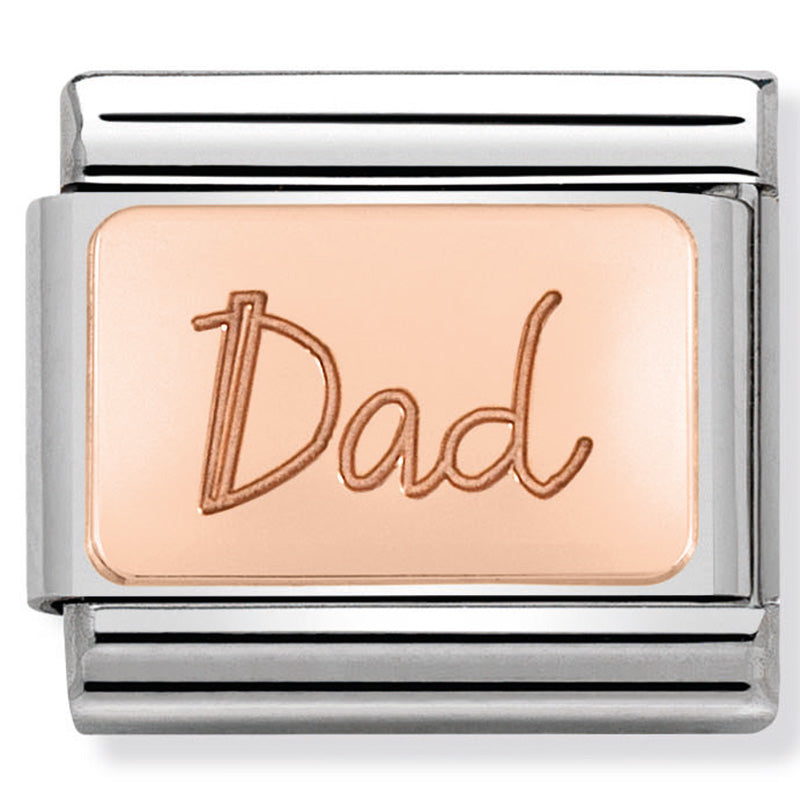 Nomination Dad Rose Gold Charm 