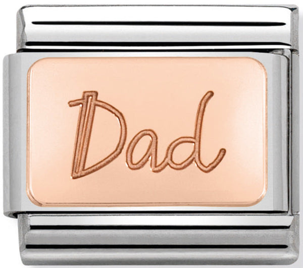 Nomination Dad Rose Gold Charm 