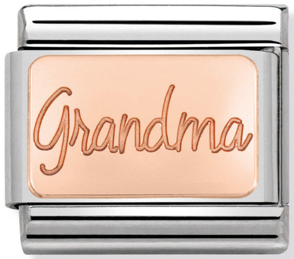 Nomination Grandma Rose Gold Charm 