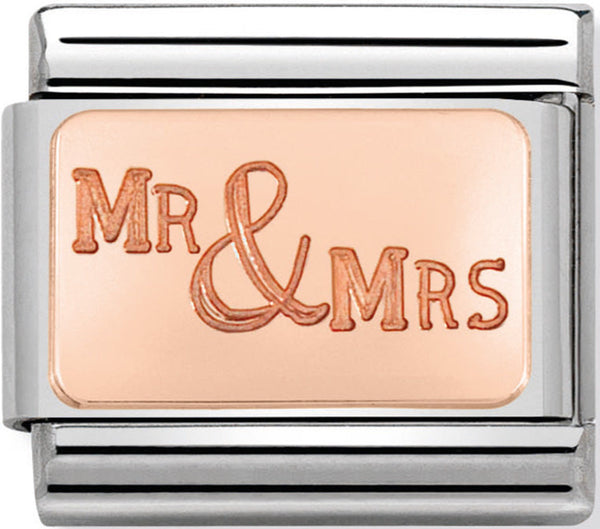Love - Mr & Mrs Rosegold Charm