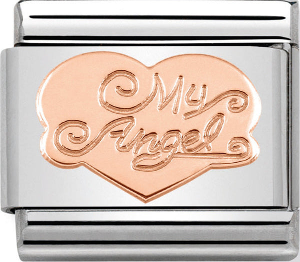 Symbols - My Angel Rosegold Charm