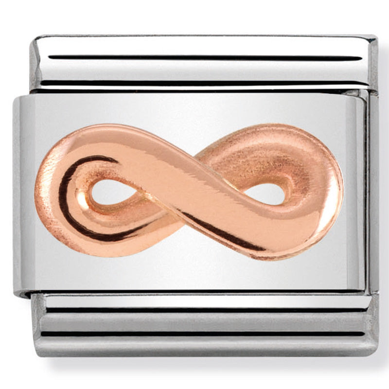 Nomination Infinity Rose Gold Charm 