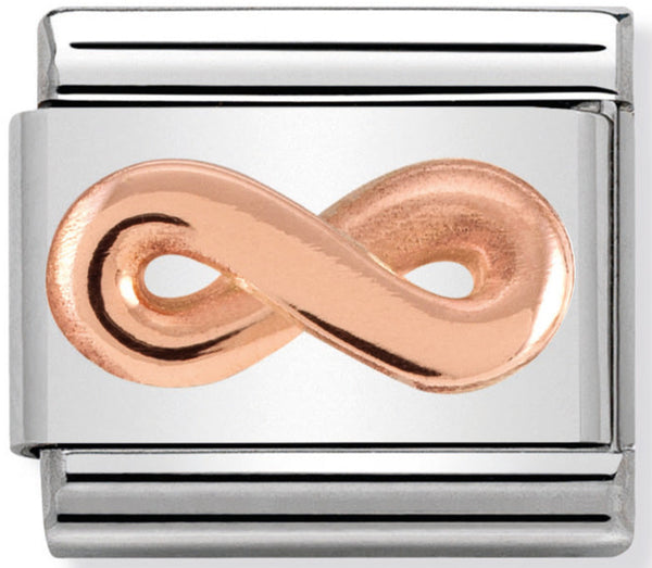 Nomination Infinity Rose Gold Charm 