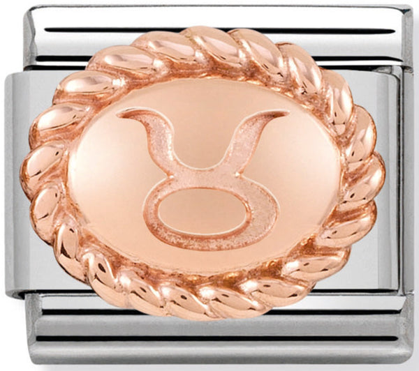 Zodiac - Taurus Rosegold Charm