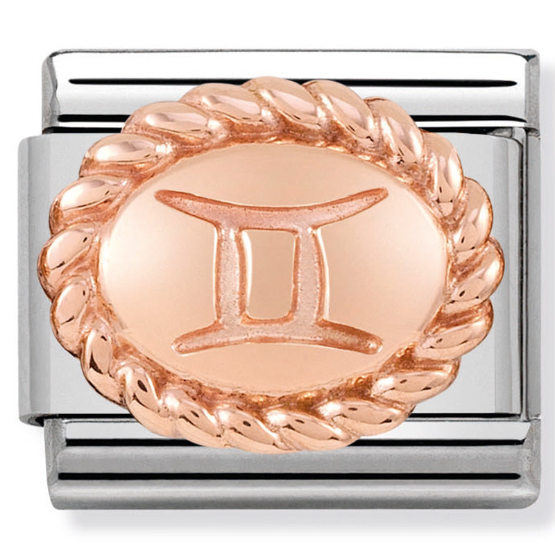 Zodiac - Gemini Rose Gold