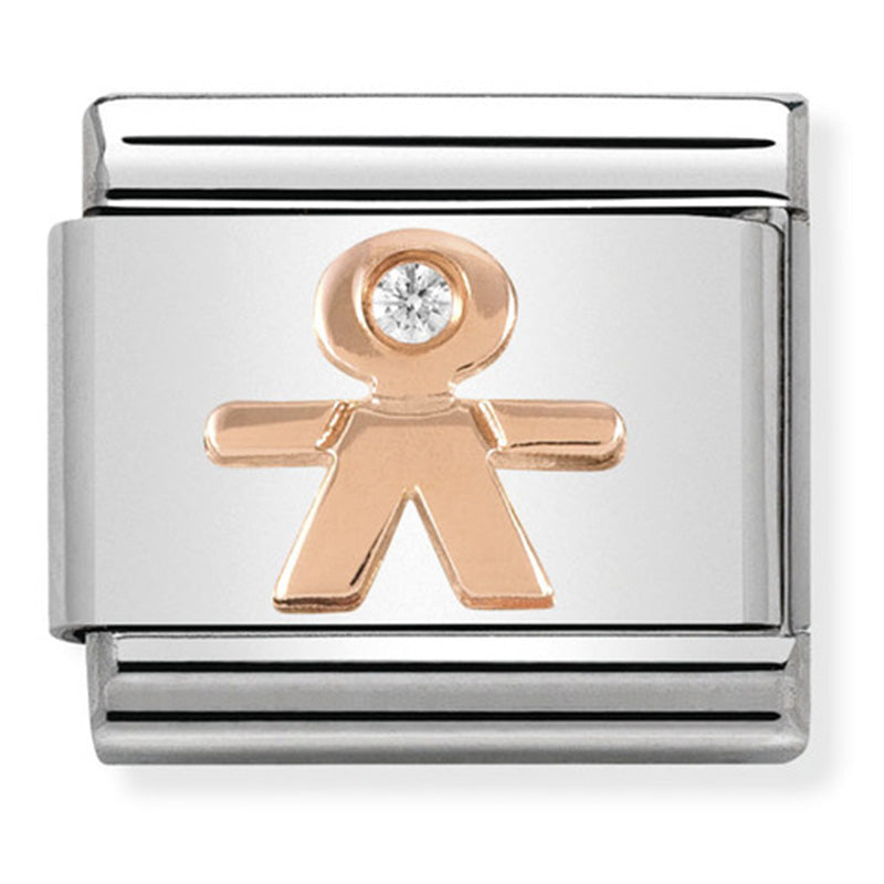 Nomination Boy Rose Gold Charm 