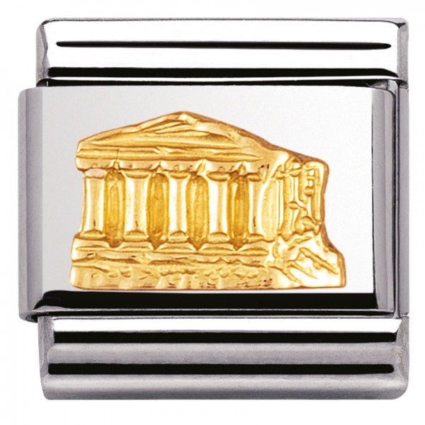 Travel - Greece (Parthenon) Gold Charm