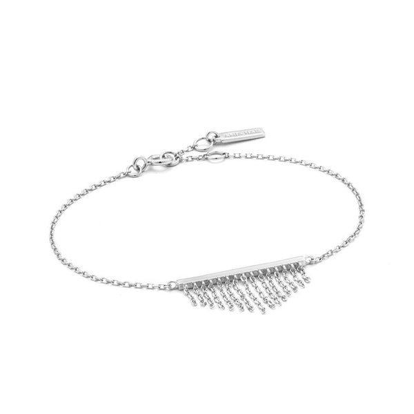 Fringe  - Fall Silver Bracelet