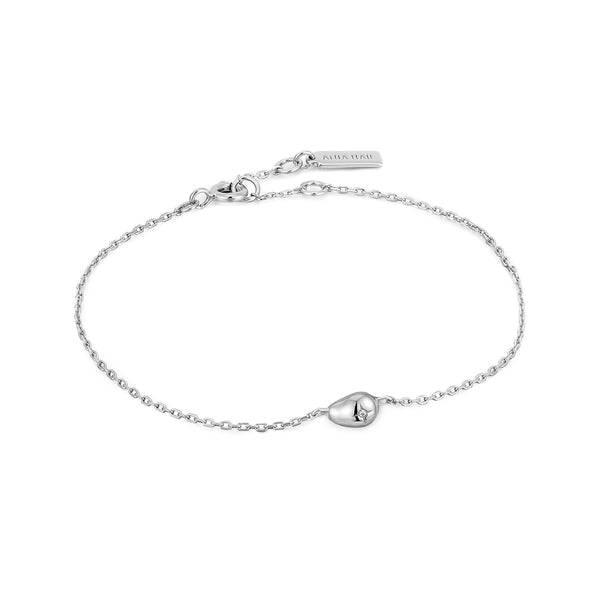 Pearl Power - Pebble Sparkle Silver Chain Bracelet