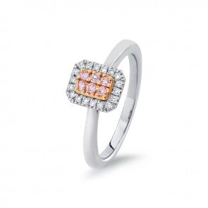 Dawn Blush Pink Diamond Ring