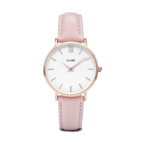 Minuit Rosegold White/Pink Watch