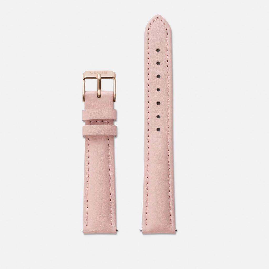 Minuit 16mm Pink/ Rosegold Strap