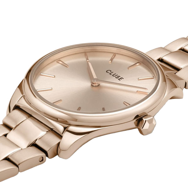 Féroce Petite: Rosegold Link Watch