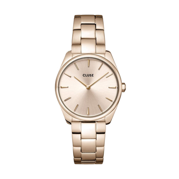 Féroce Petite: Rosegold Link Watch