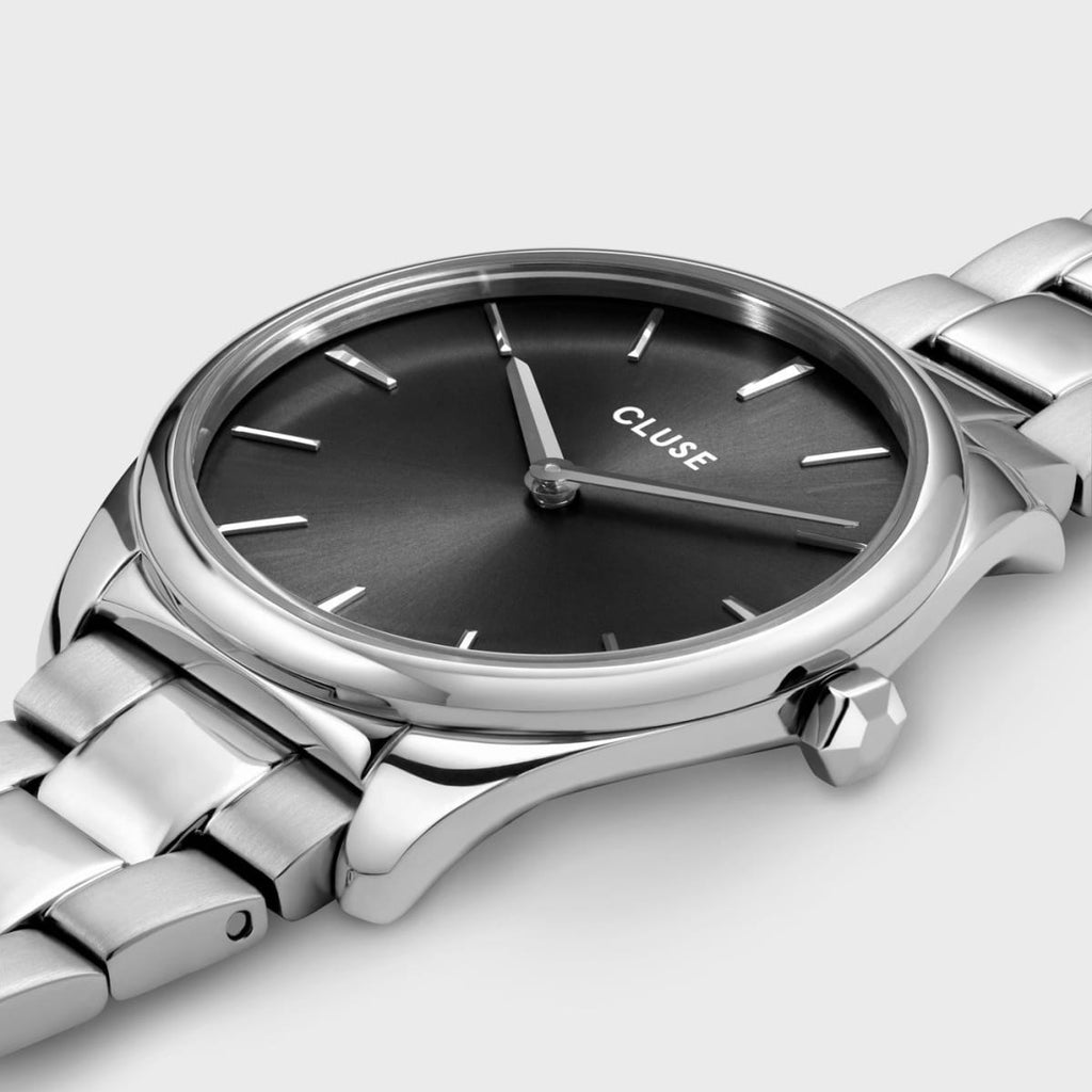 Féroce Petite Steel Dark Grey Silver Colour