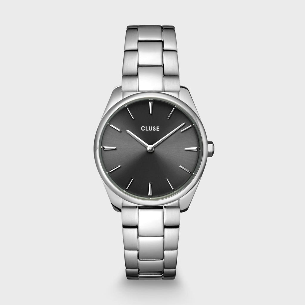 Féroce Petite Steel Dark Grey Silver Colour