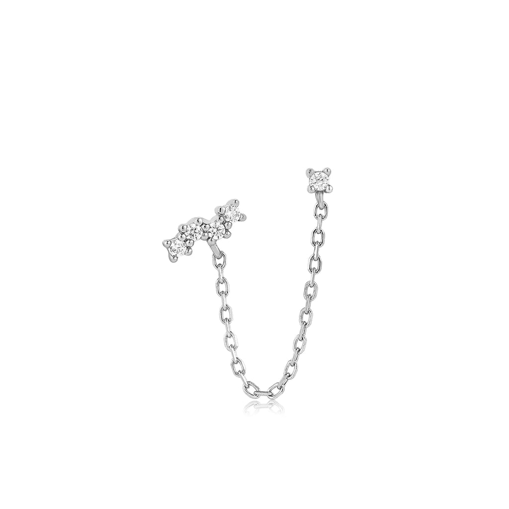 Ear Edit Capsule - Celestial Drop Chain Barbell Single Earring - 2 colours